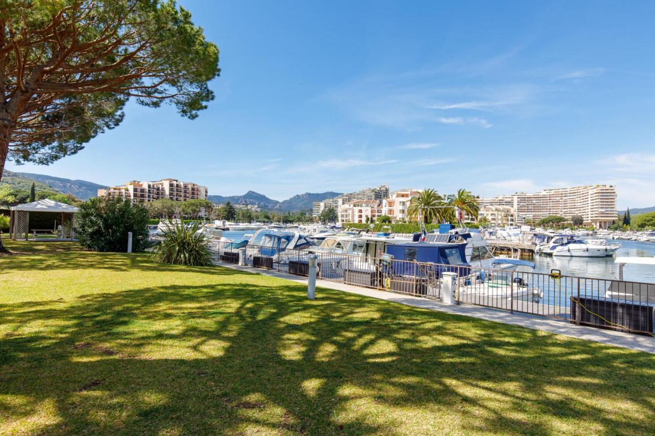 Luxury 3 Piece Garden Apartment In Cannes Marina Mandelieu Kültér fotó