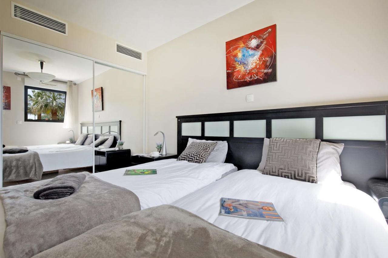 Luxury 3 Piece Garden Apartment In Cannes Marina Mandelieu Kültér fotó
